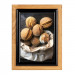Kliklijst Royal Black Oak A3 voorkant met poster