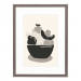 Wissellijst Vergrijsd 20x20 cm - Art Print en Passe Partout