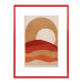 Wissellijst Rood 40x50 cm - Art Print en Passe Partout