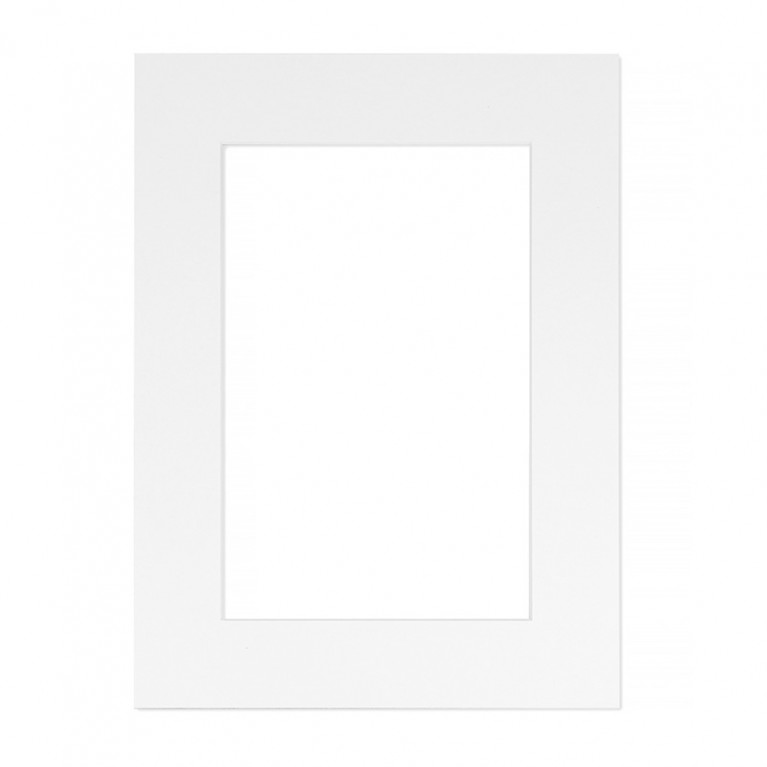 Passe Partout Wit 60x80 cm - Voorkant