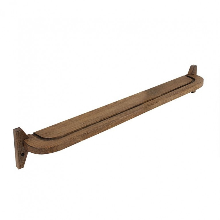 Foto Wandplank Eikenhout Donker 80 cm - Product