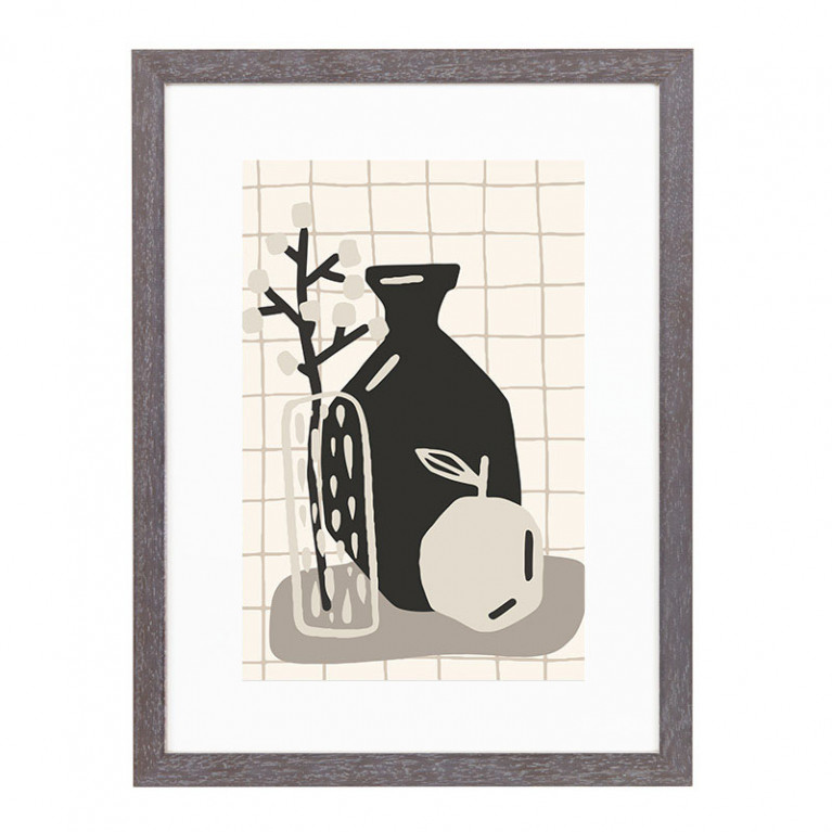 Wissellijst Vergrijsd Breed A0 - Art Print en Passe Partout
