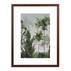 Wissellijst Teak 30x30 cm - Art Print en Passe Partout