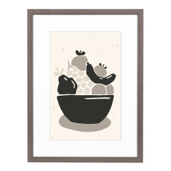Wissellijst Vergrijsd 18x24 cm - Art Print en Passe Partout