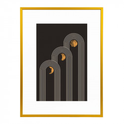 Wissellijst Goud A1 - Art Print en Passe Partout