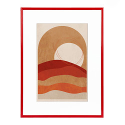Wissellijst Rood A4 - Art Print en Passe Partout