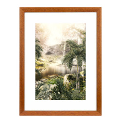 Wissellijst Beuken 18x24 cm - Art Print en Passe Partout