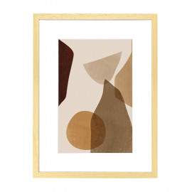 Wissellijst A4 Hout met print