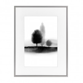 Wissellijst A3 Zilver met print