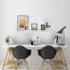 Foto Wandplank Steigerhout Wit 80cm