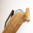 Foto Wandplank Eikenhout Naturel 80 cm - Detail onderkant