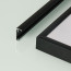 Vintlux Wissellijst Lundby Ultra Thin - Aluminium Zwart A2 - schuin