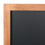 Krijtstoepbord Hout Magnetisch met watertank 67x86 cm detail hoek
