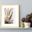 Wissellijst A3 Hout met print aan muur
