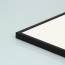 Wissellijst Aluminium Mat Zwart 50x70 cm - Hoek detail