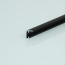 Wissellijst Aluminium Mat Zwart A0 - Profiel detail