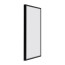 Wissellijst Aluminium Mat Zwart 30x30 cm - Schuin Leeg