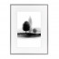 Wissellijst A3 Zilver met print