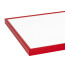 Wissellijst Rood A4 - Hoek detail