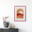 Wissellijst Rood 40x50 cm - Sfeerbeeld