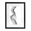 Wissellijst 45x60cm Hout Zwart Breed met print