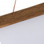Posterhanger Hout Zilver 80 cm Detail 1