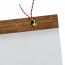 Posterhanger Hout Goud 70 cm - detail 2