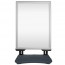 Stoepbord Premium Zilver A0 Front