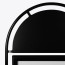 Stoepbord Round Tube B2 Zwart Deluxe header