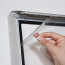 Kliklijst Inbus Waterdicht A4 32mm - beschermfolie