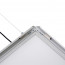 Kliklijst LED Eco Dubbelzijdig A4 25mm - Hoek detail