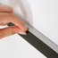 LED Bord Eco Magnetisch Zwart A2 - Hoek detail