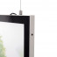 LED Bord Eco Magnetisch Zwart A4 Dubbelzijdig - Hoek detail