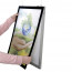 LED Bord Eco Magnetisch Zwart A4 Dubbelzijdig - Montage