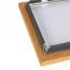 Kliklijst Royal Grey Oak A4 schuin open