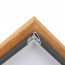 Kliklijst Royal Grey Oak A1 hoek detail open
