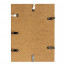 Wissellijst 20x28cm Hout Zwart Breed achterkant