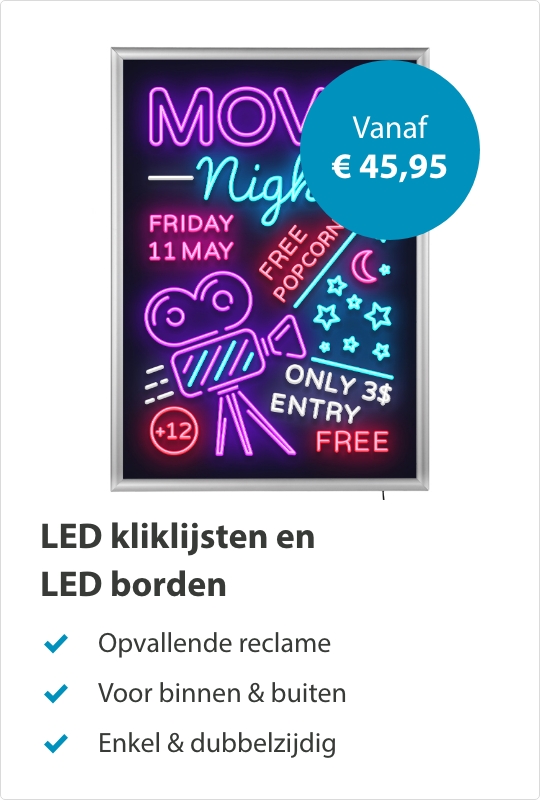 Kliklijsten LED