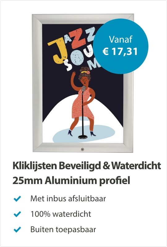 Kliklijsten Inbus Beveiligd