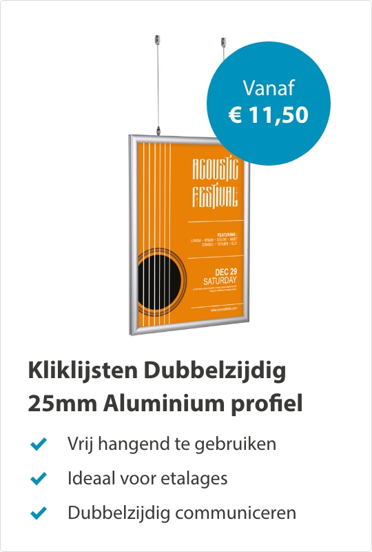 Kliklijsten Dubbelzijdig