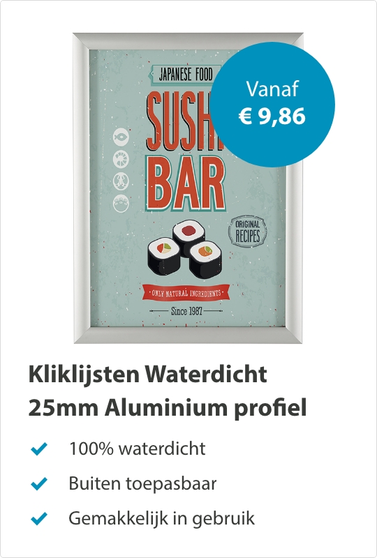 Kliklijsten Waterdicht